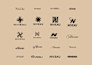 design personal brand logo, name initial lettering monogram